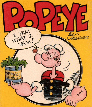 Popeye the Sailor, Copyright King Features Syndicate, All Rights Reserved.