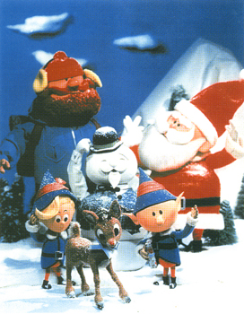 Rudolph the Red-Nosed Reindeer Press Kit Photo, Copyright 1964 Rankin/Bass Productions, All Rights Reserved.